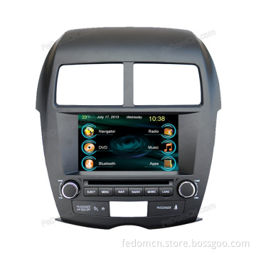 7 Inch TFT LCD Touch Screen Car DVD GPS Navigation System for Mitsubishi Asx with Bluetooth+Radio+iPod+Video
